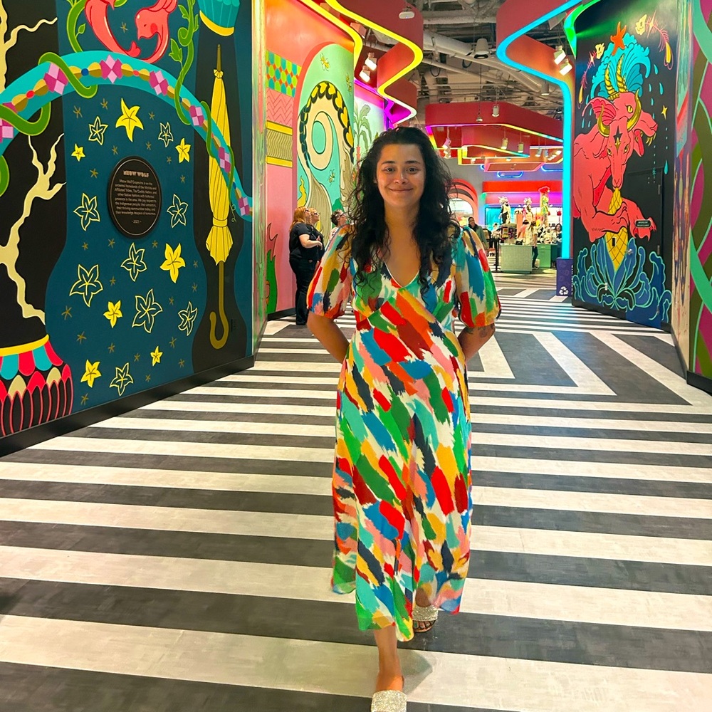 Multicolored Dress